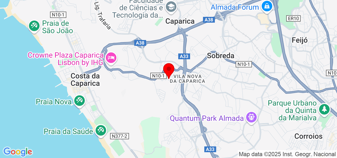 M&f elite de remodelações - Setúbal - Almada - Map