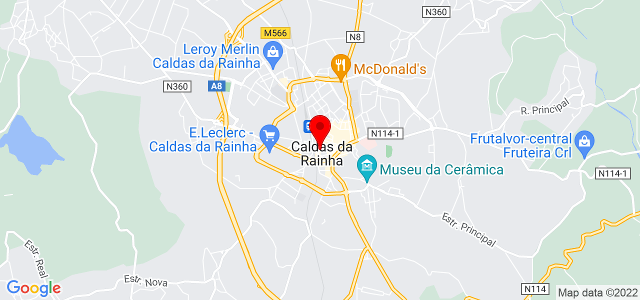 Painting Company - Leiria - Caldas da Rainha - Mapa