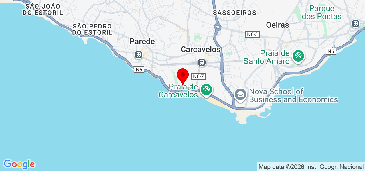 Guilherme Magalhães - Lisboa - Cascais - Map