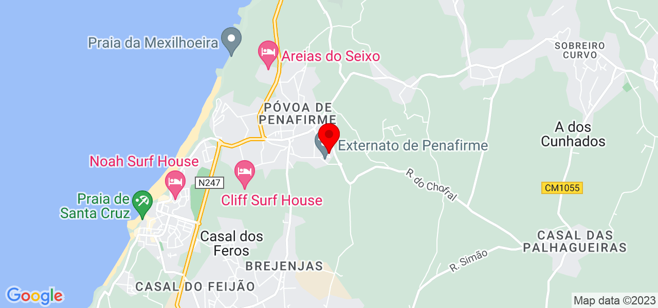 C&amp;A Grelhados - Lisboa - Torres Vedras - Mapa