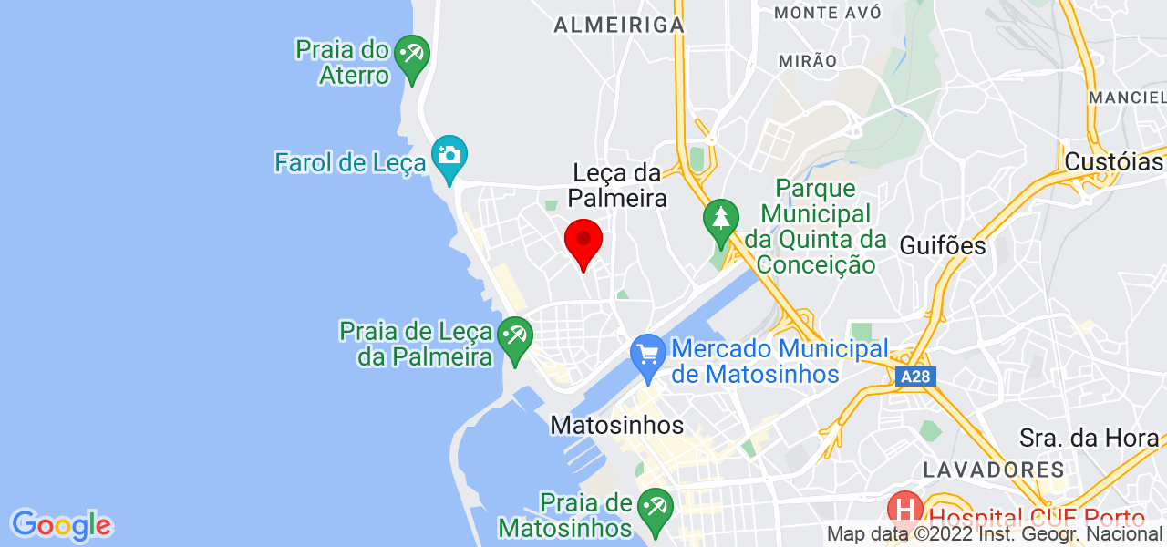 Marta Gomes - Porto - Matosinhos - Mapa