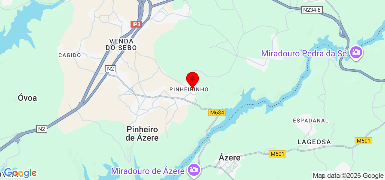 Filipe Marques - Viseu - Santa Comba Dão - Mapa