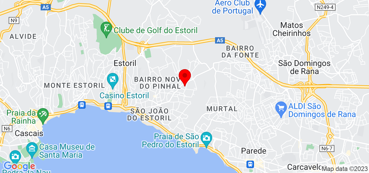 Joana Soares de Carvalho - Lisboa - Cascais - Mapa