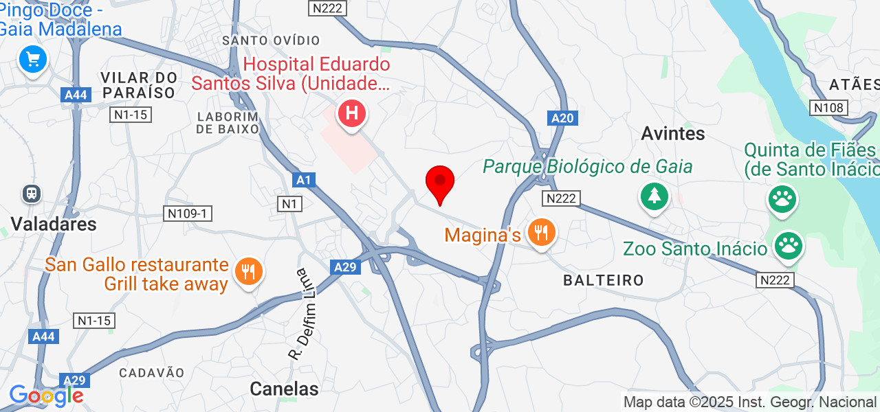 Luis Leite - Porto - Vila Nova de Gaia - Map