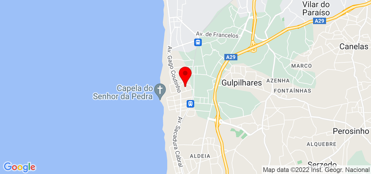 André Cardoso - Porto - Vila Nova de Gaia - Map