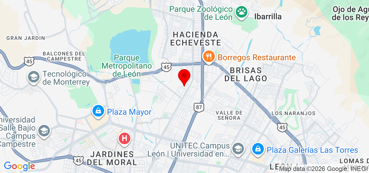 Taller de espacios - Guanajuato - León - Mapa
