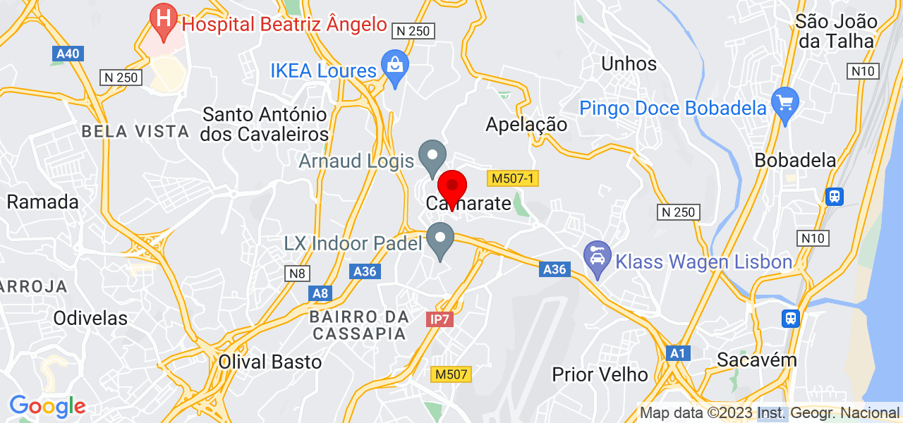 Miguel - Lisboa - Loures - Mapa
