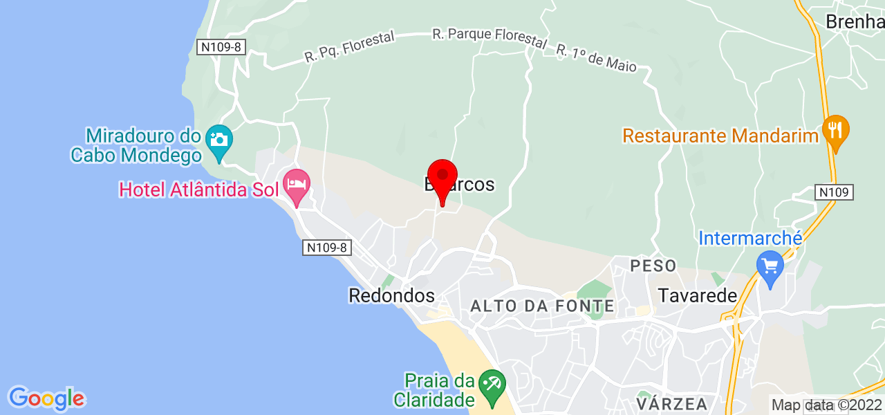 Ana Marques - Coimbra - Figueira da Foz - Mapa