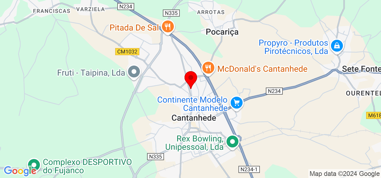 Ideiasremodelacoes@ - Coimbra - Cantanhede - Mapa