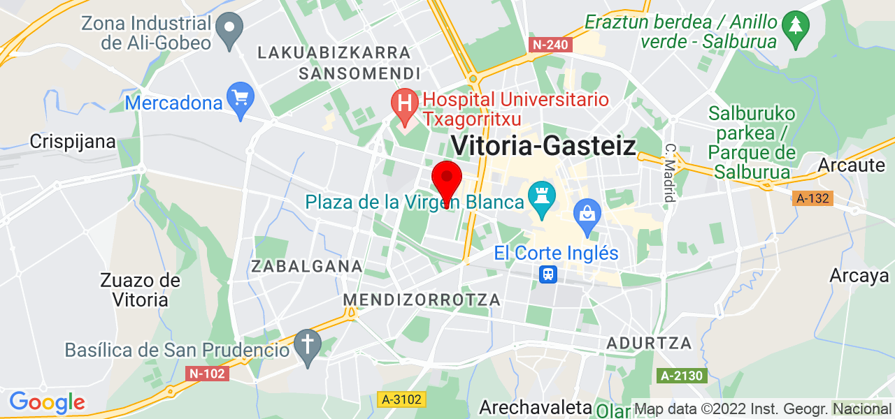 Naim Abascal - País Vasco - Vitoria-Gasteiz - Mapa