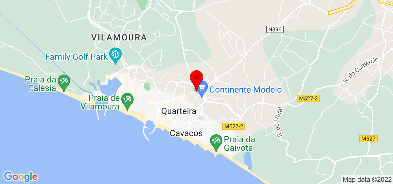 Milene - Faro - Loulé - Mapa