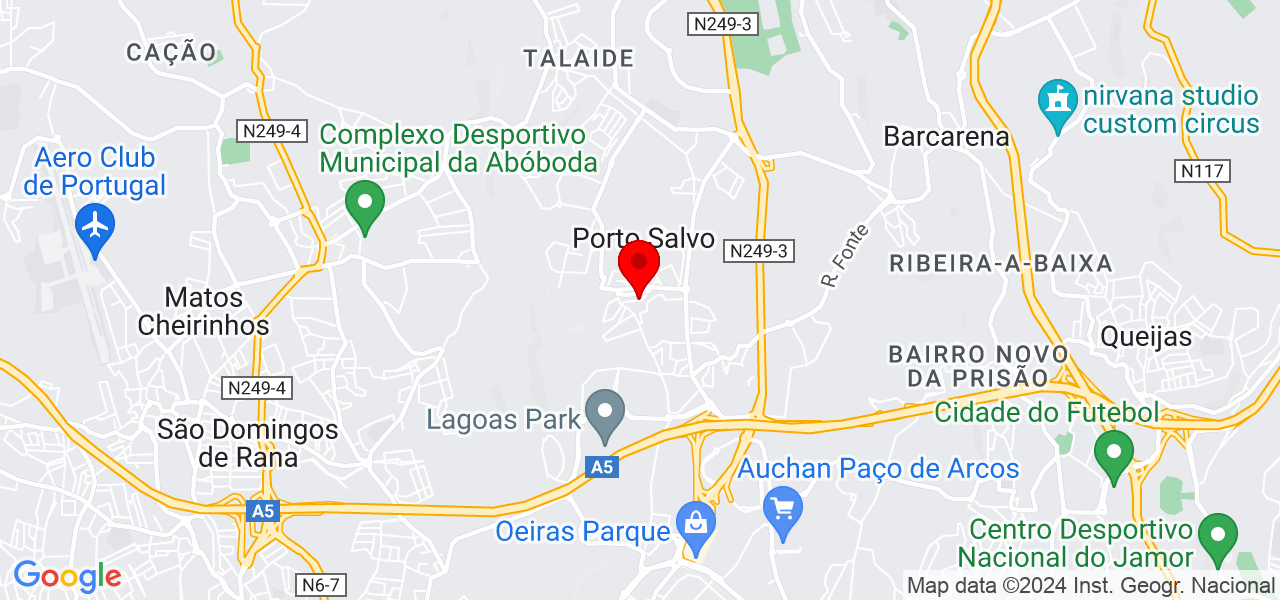 Logus Service - Lisboa - Oeiras - Mapa
