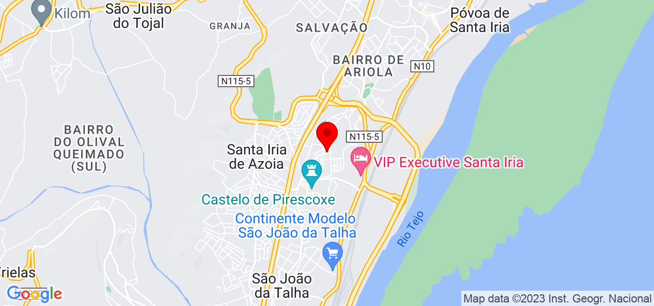 Yara Lopes - Lisboa - Loures - Mapa