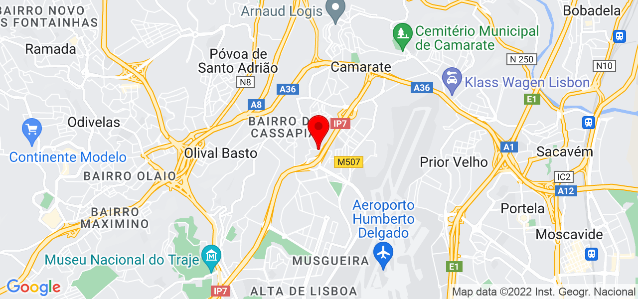 Filipa Rodrigues - Lisboa - Lisboa - Mapa