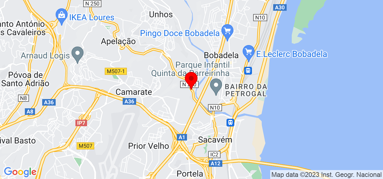 Alexsandra - Lisboa - Loures - Mapa