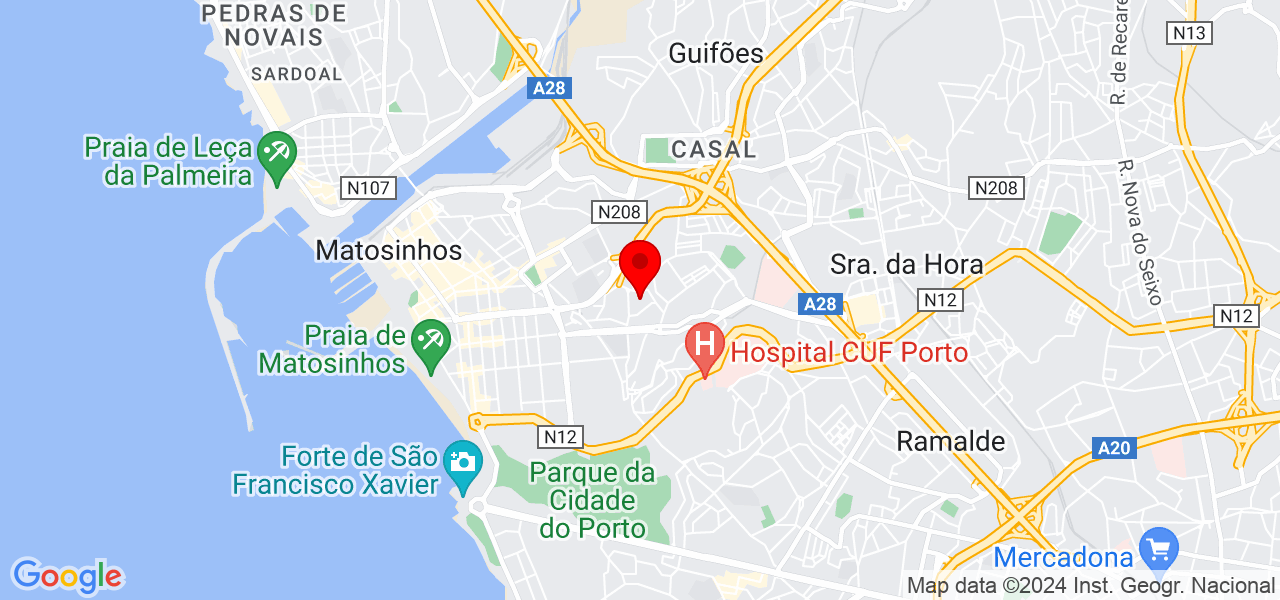 Bernardo Esteves - Porto - Matosinhos - Mapa