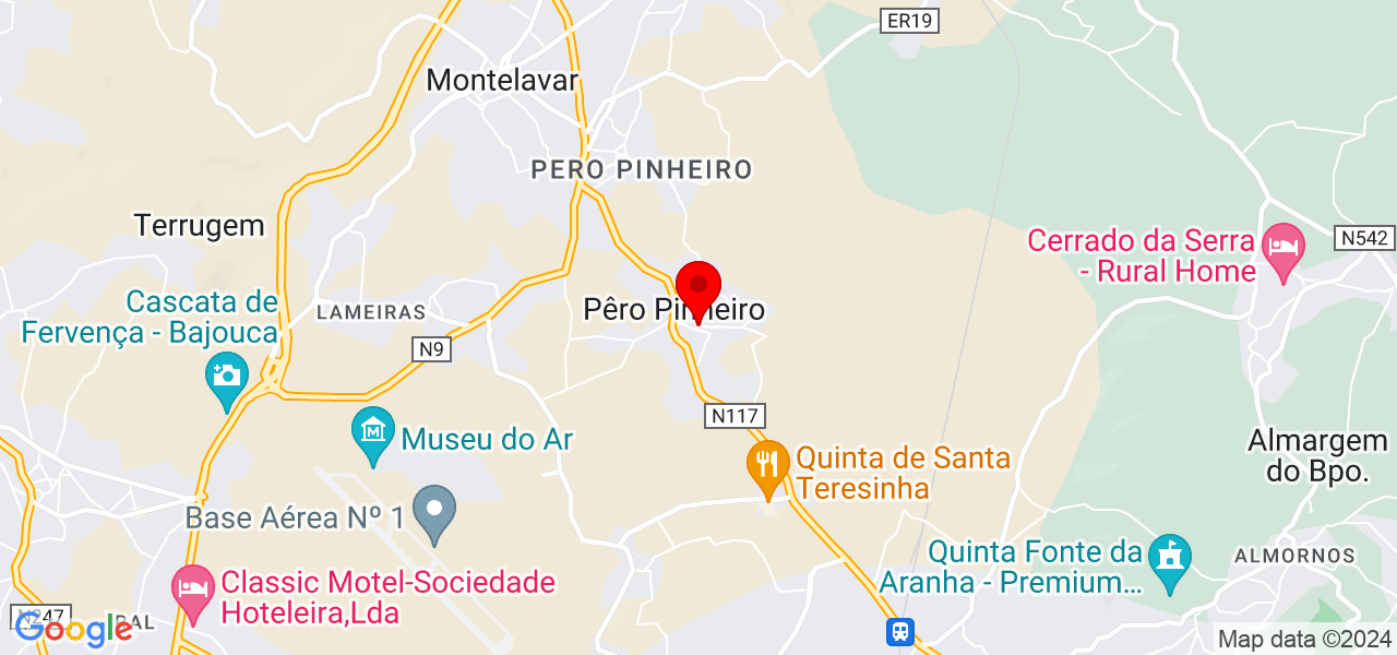 Cristina martiho - Lisboa - Sintra - Mapa