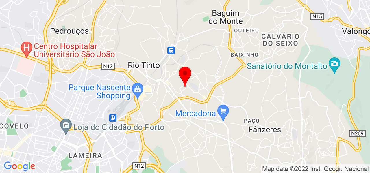 Luis Sousa - Porto - Gondomar - Mapa