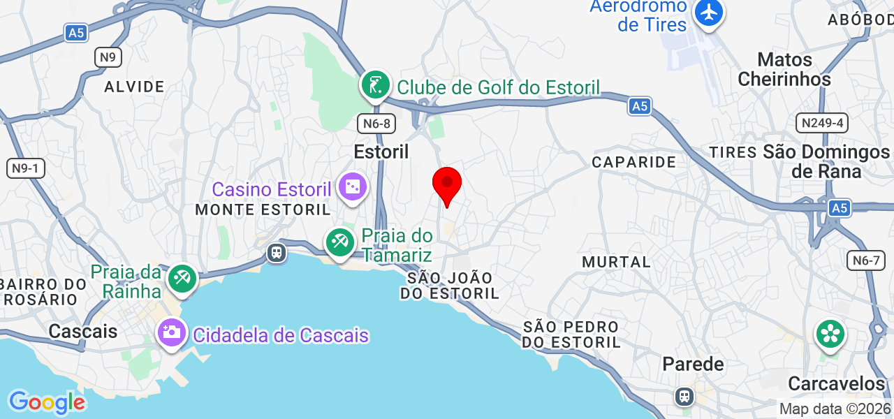 Luís Candeias - Lisboa - Cascais - Mapa