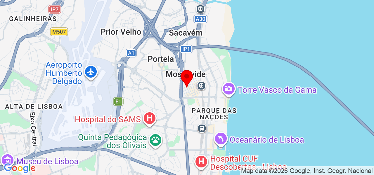 Renata de Oliveira - Lisboa - Loures - Map