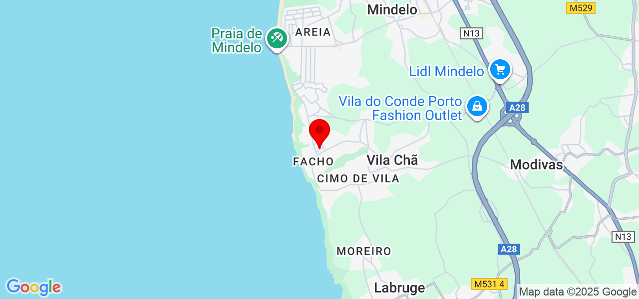 Leila Silva Machado - Porto - Vila do Conde - Mapa