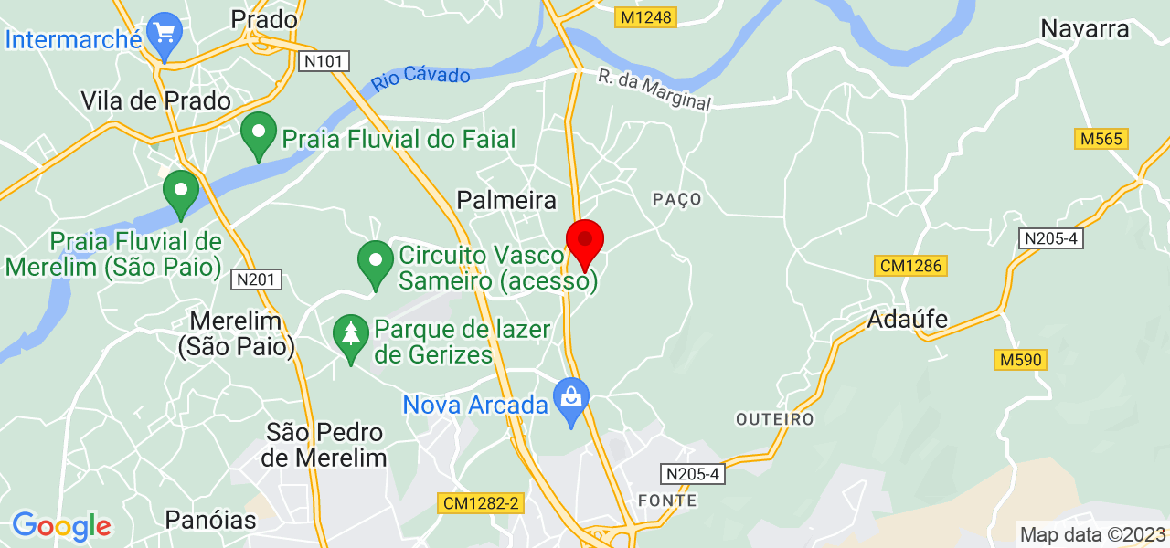 Francisco Silva - Braga - Braga - Mapa