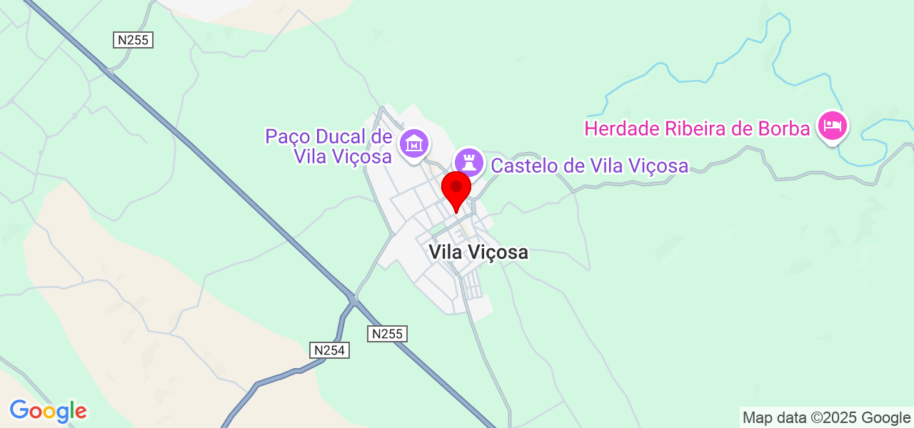 Antonio Sampaio - Évora - Vila Viçosa - Mapa