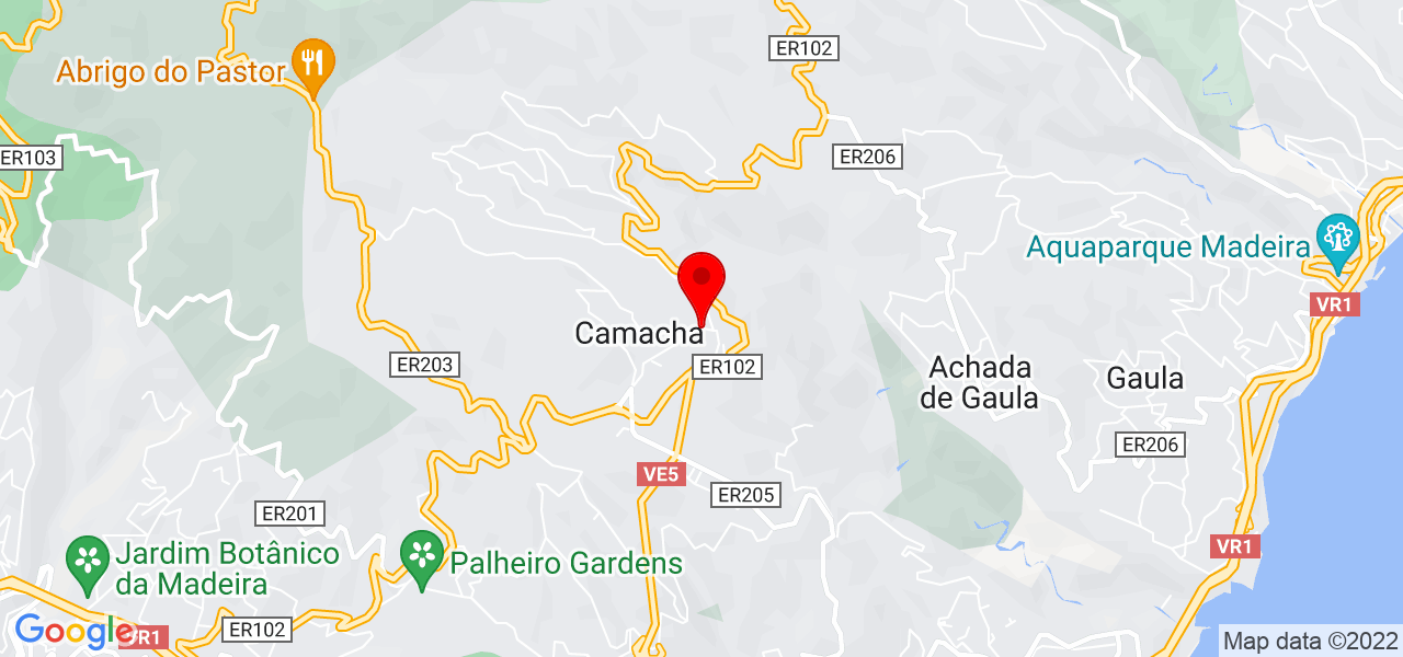 Elton De Carvalho - Madeira - Santa Cruz - Mapa