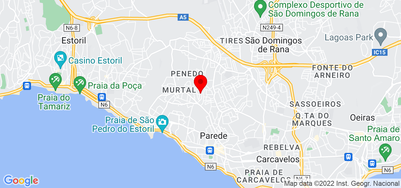 Carla sofia - Lisboa - Cascais - Mapa
