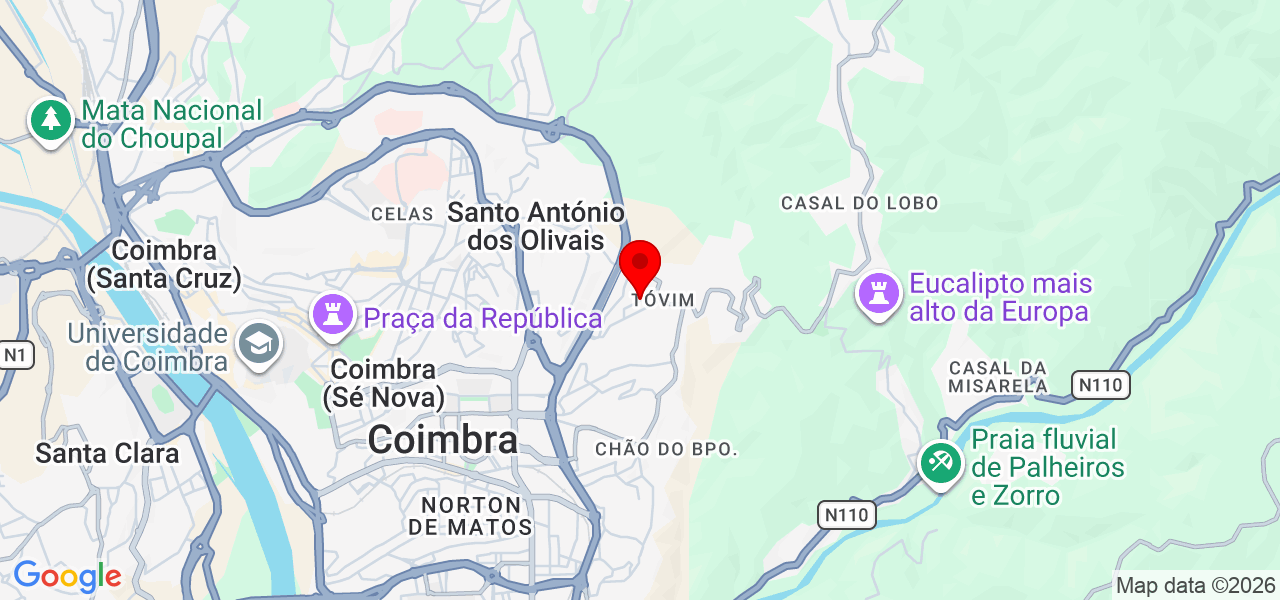 SÓ Obras - Coimbra - Coimbra - Carte