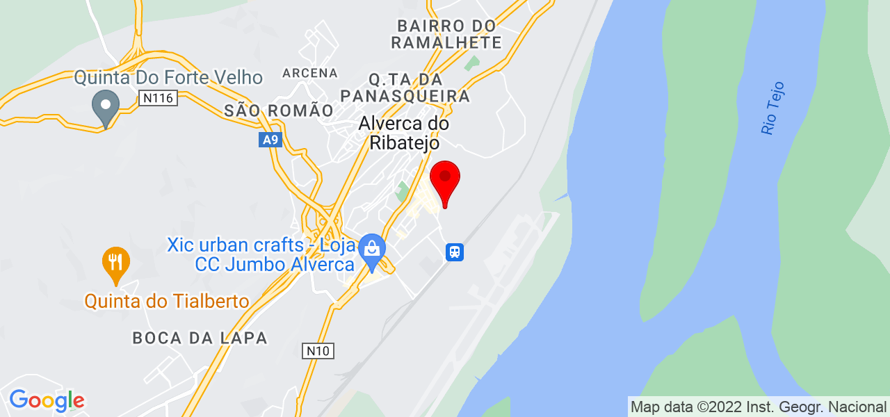 Isabella Moreno - Lisboa - Vila Franca de Xira - Carte