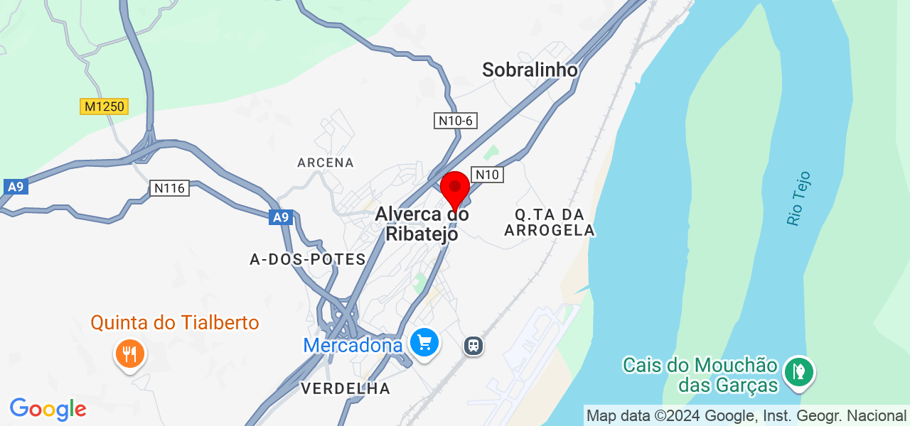 Socioluz.com - Lisboa - Vila Franca de Xira - Karte