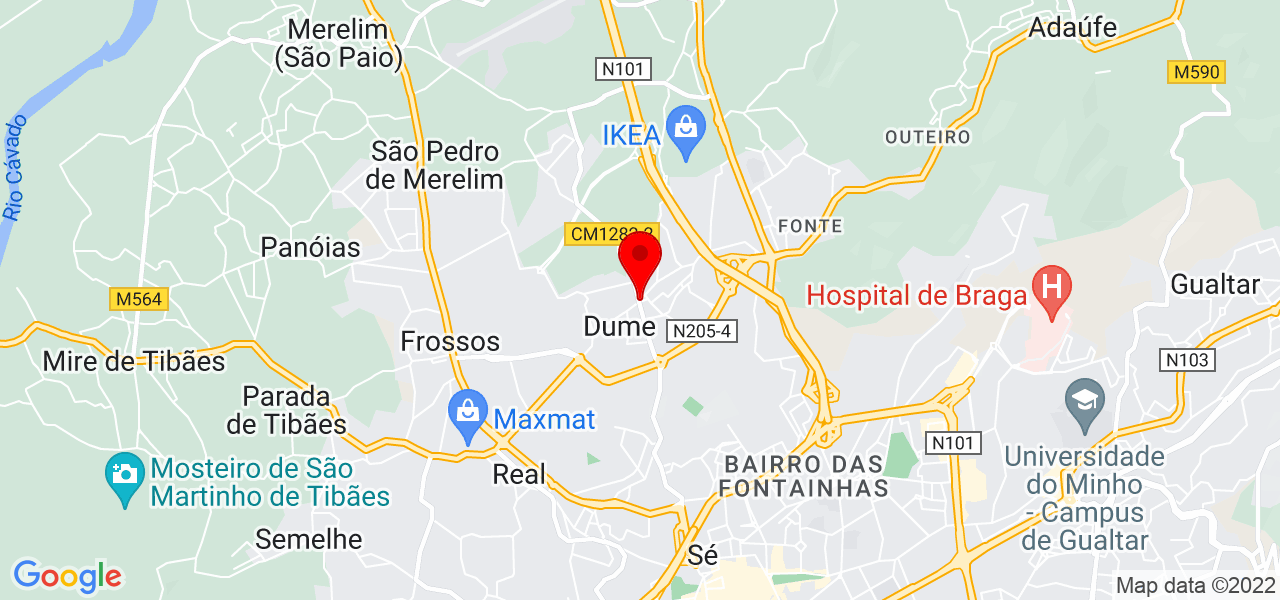 Grey - Braga - Braga - Carte