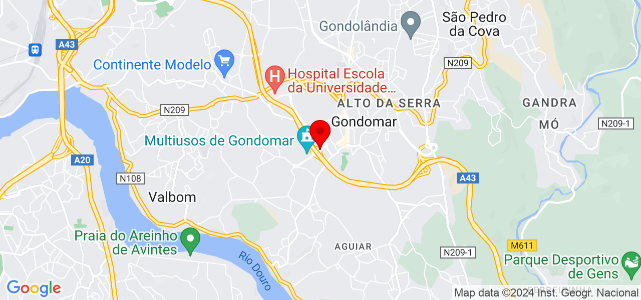 CuidaMed - Porto - Gondomar - Mapa