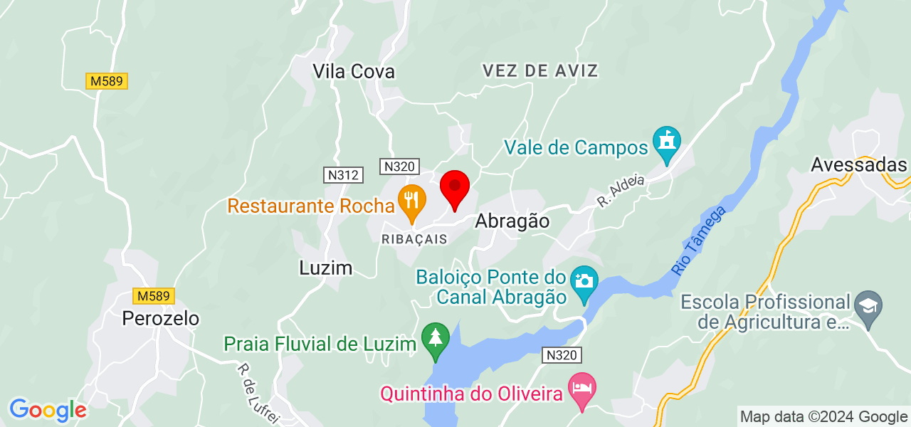 Assunto Vaporizado LDA - Porto - Penafiel - Mapa