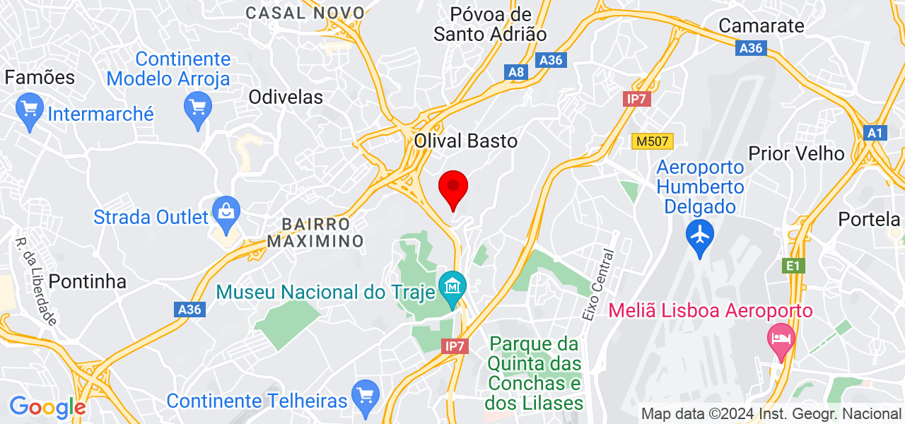 Rui dos Santos - Lisboa - Lisboa - Mapa