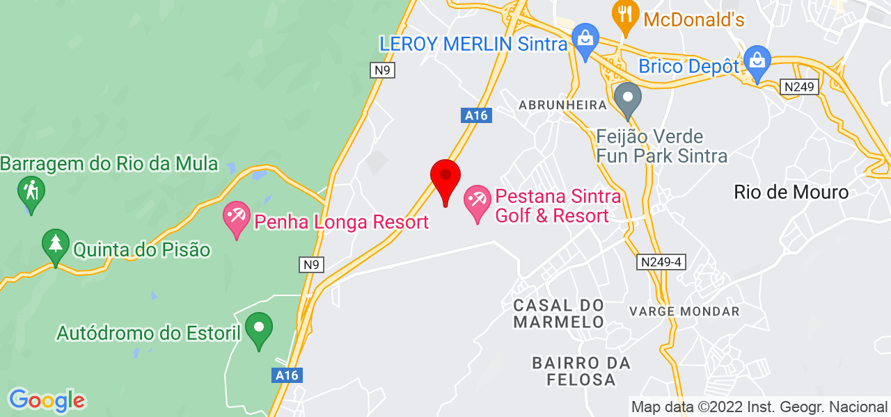 Diogo Mendes - Lisboa - Sintra - Mapa