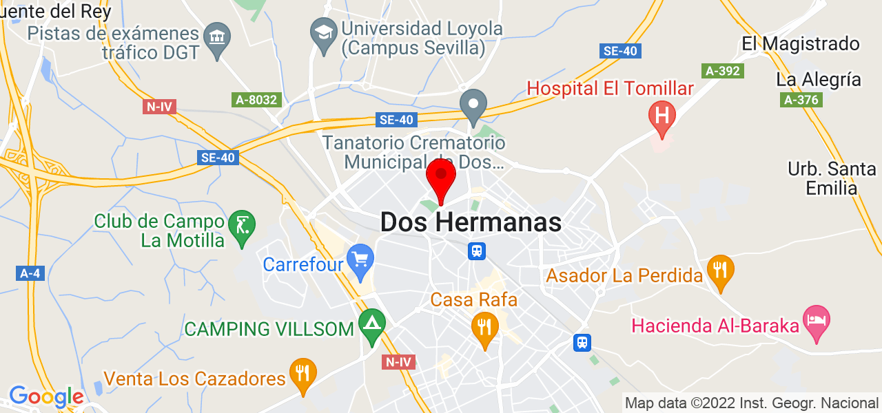 Pablo Cartier - Andalucía - Dos Hermanas - Mapa