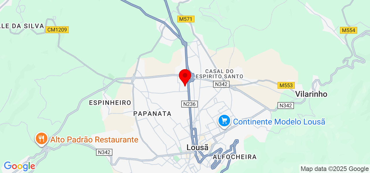 Alexandra Rito - Coimbra - Lousã - Karte