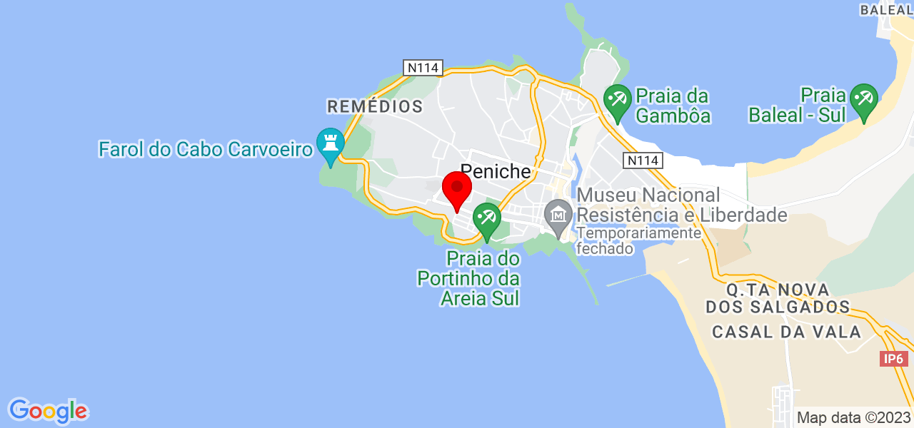 Sandra - Leiria - Peniche - Mapa