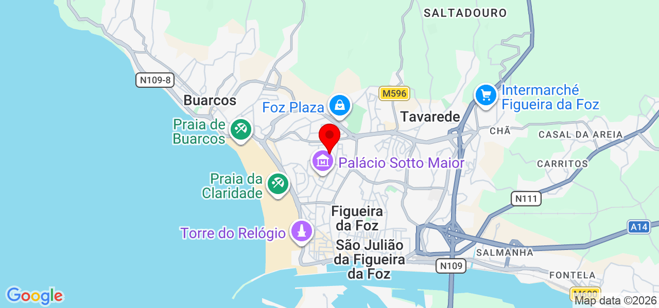 MUVE - Coimbra - Figueira da Foz - Mapa