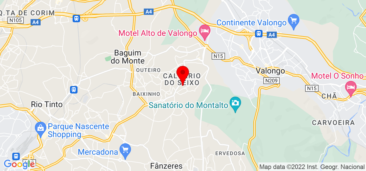 Fujiline, Lda - Porto - Gondomar - Mapa