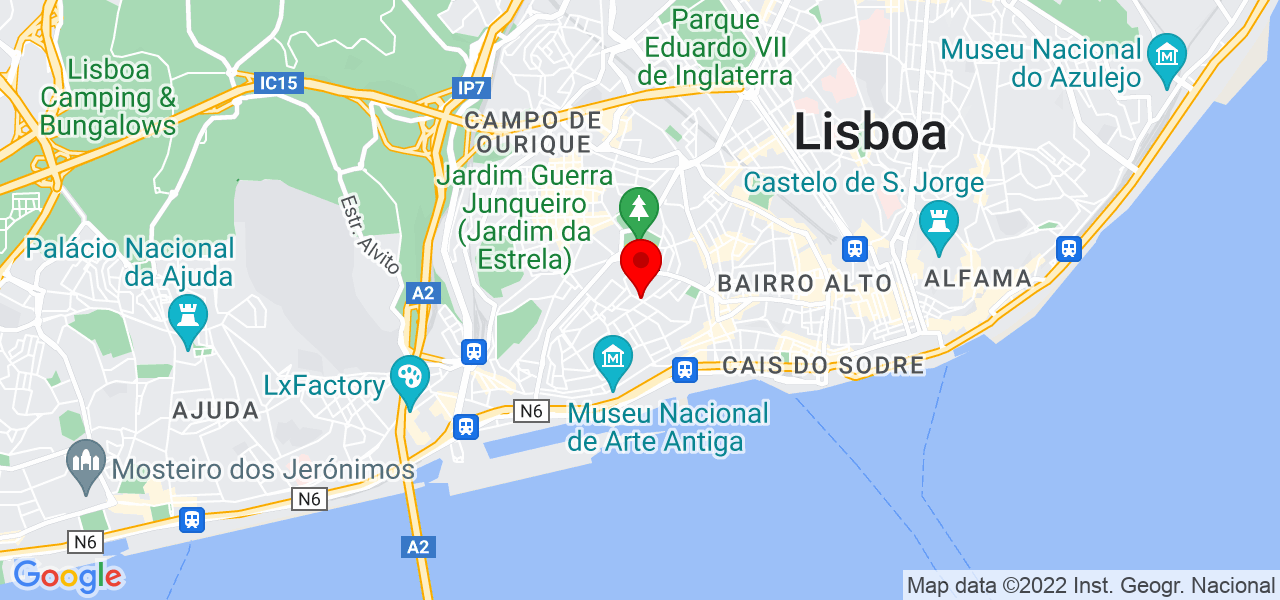 Arq. Elke L&uuml;dtke - Lisboa - Lisboa - Mapa