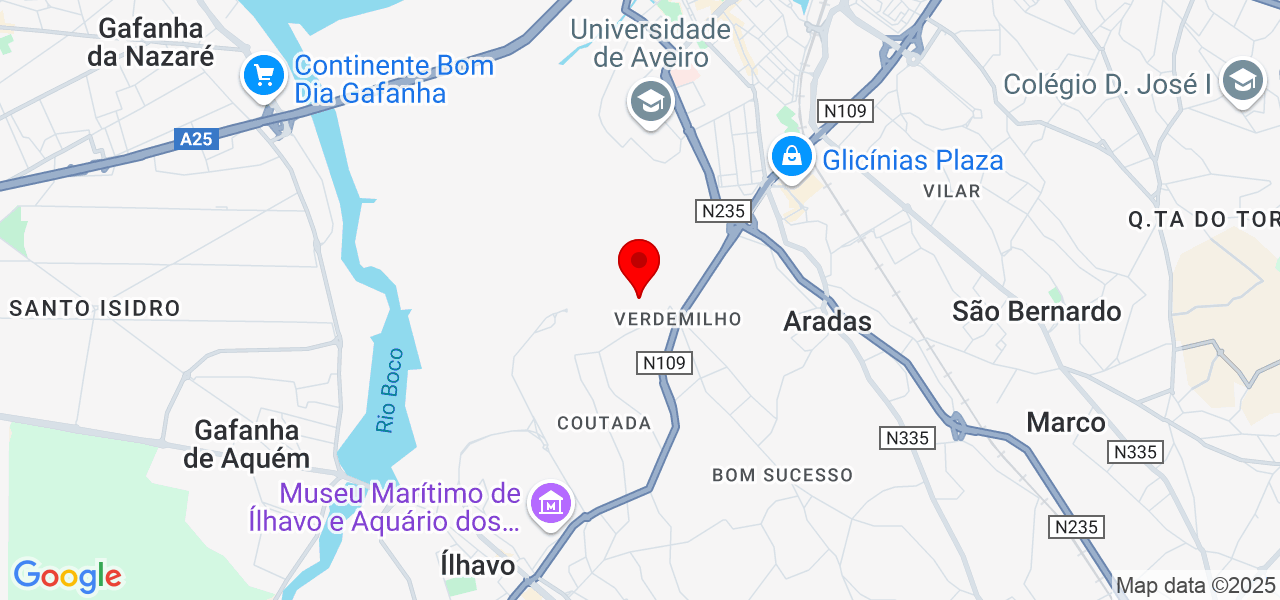 Isaac Chaves - Aveiro - Aveiro - Mapa