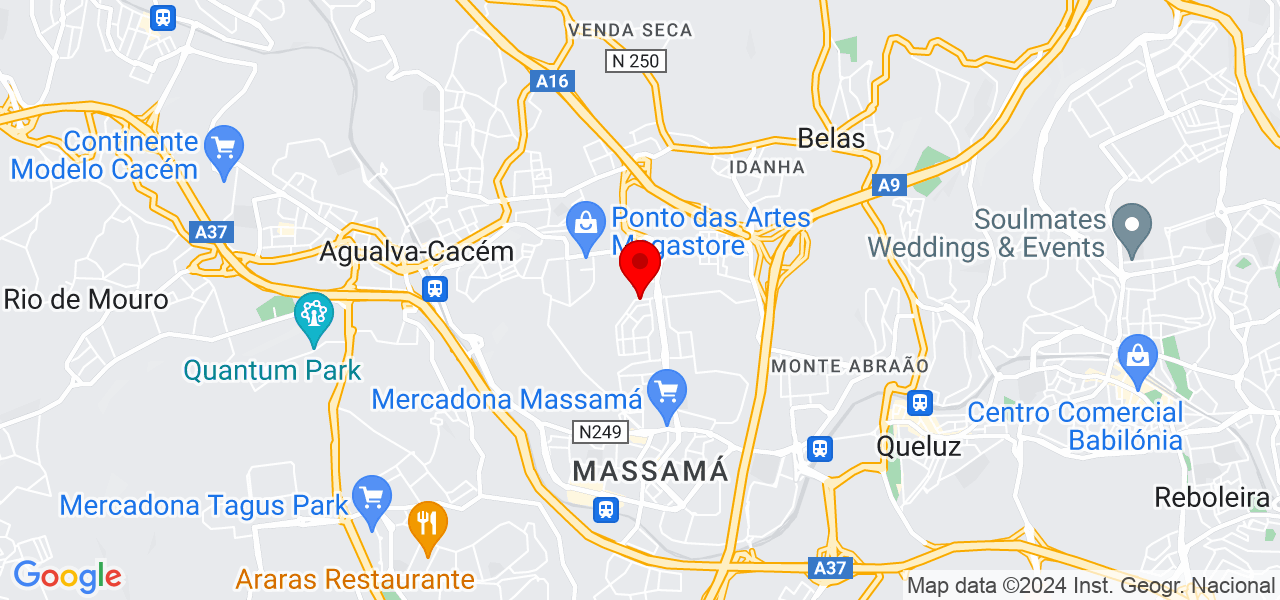 Maria Leonor Lopes - Lisboa - Sintra - Map