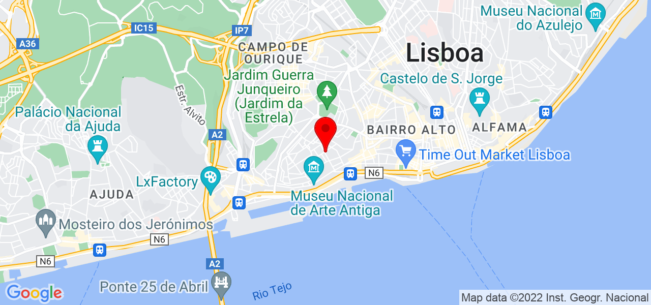 Barco Party Food Truck - Lisboa - Lisboa - Mapa
