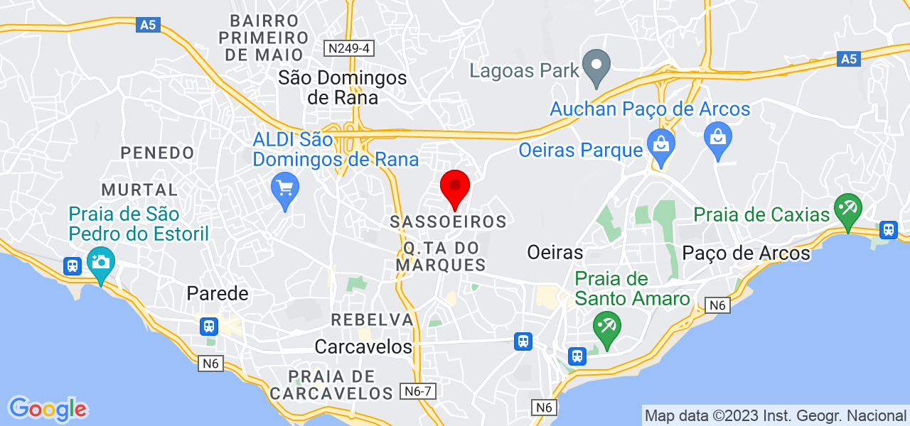Lucas Prado - Lisboa - Cascais - Mapa