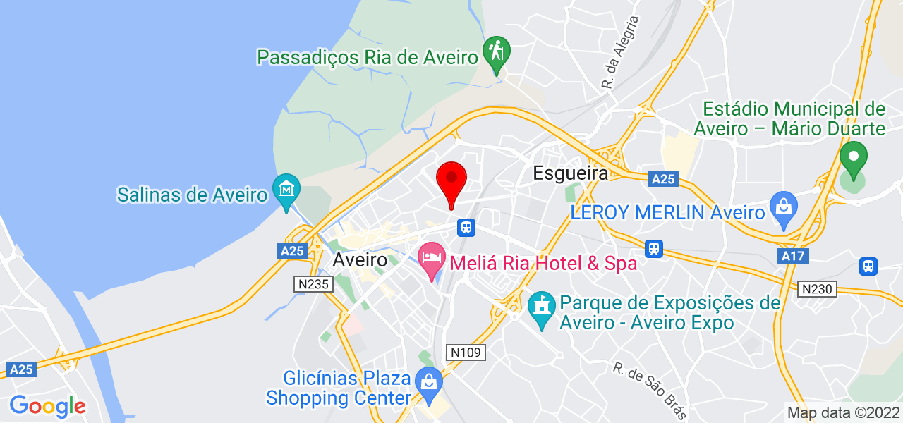 Fl&aacute;vio Guedes Da Silva - Aveiro - Aveiro - Mapa