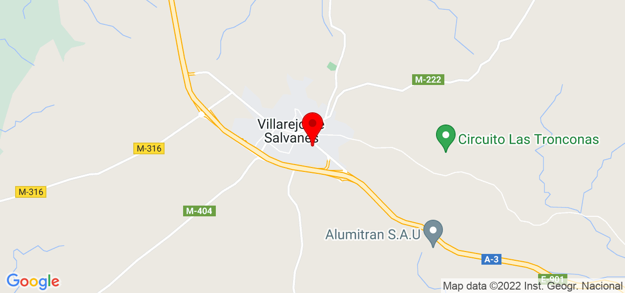 MVB Prods. #SomosVideo - Comunidad de Madrid - Villarejo de Salvanés - Mapa