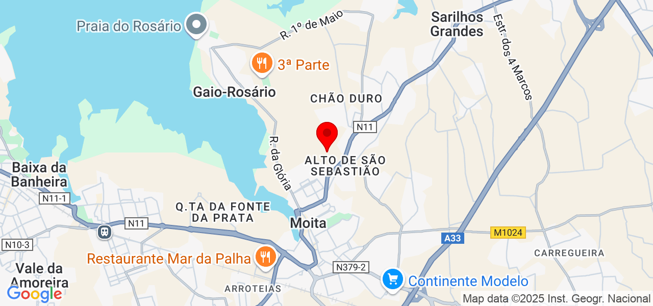 Tomas teixeira - Setúbal - Moita - Map